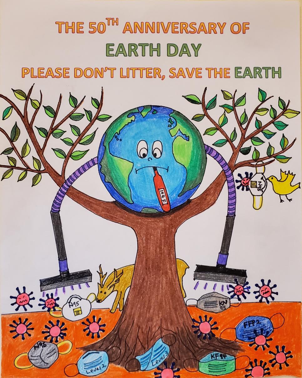 Rutgers Institute Announces Winners of Earth Day 2020 Poster Contest